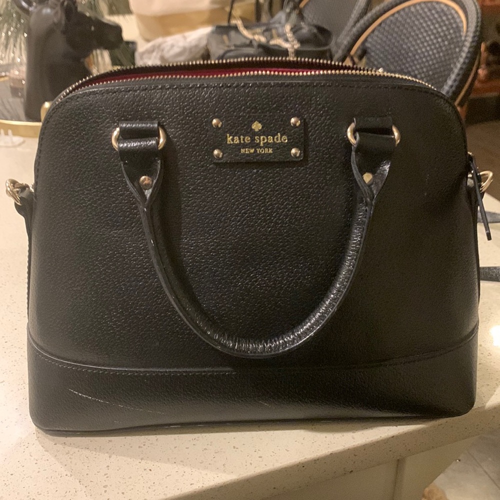 Kate Spade Black Leather Bag
